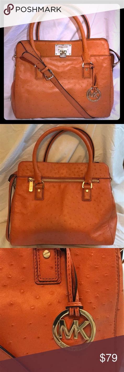 ostrich leather purse michael kors|Michael kors ostrich handbag + FREE SHIPPING .